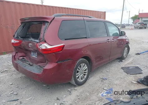 2015 Toyota Sienna Xle 8 Passenger from USA, damaged, VIN 5TDYK3DC9FS589560